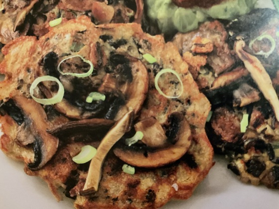 Wild Rice And Mushroom Pancakes | Recipe Cloud App