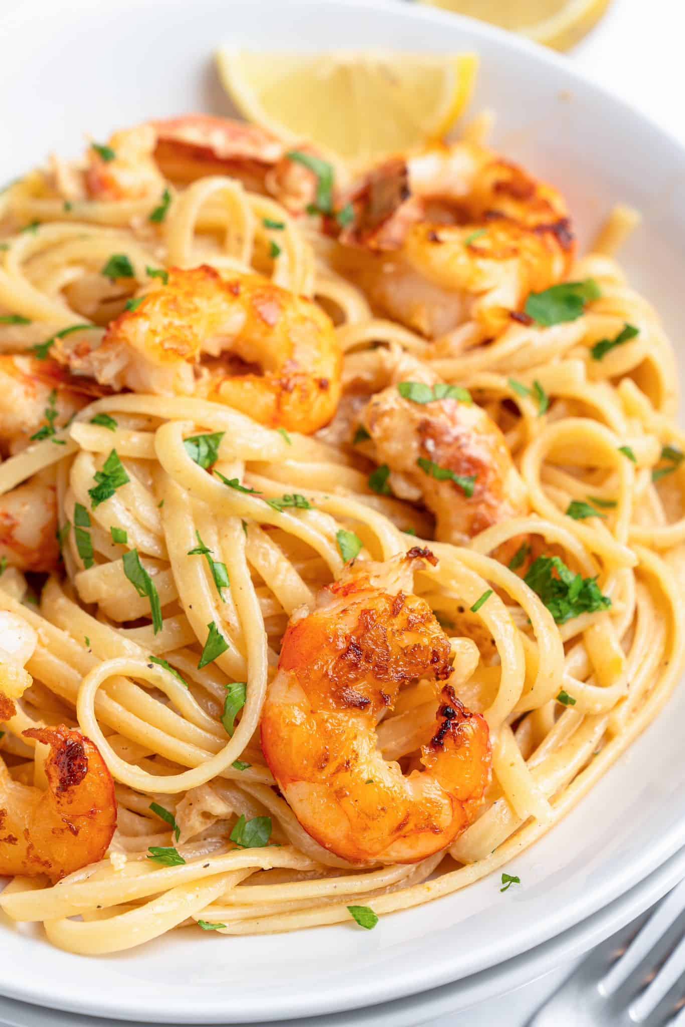 Lemon Shrimp Pasta | Recipe Cloud App