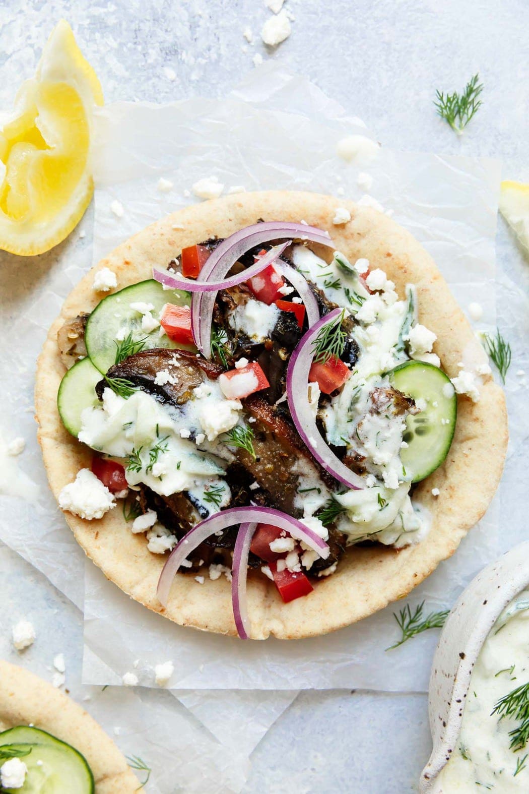 Greek Vegetarian Gyros | Recipe Cloud App