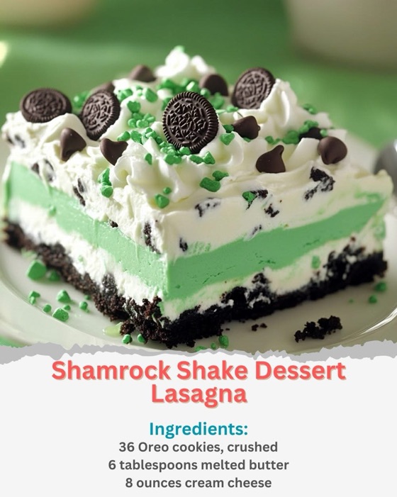 Shamrock Lasagna | Recipe Cloud App