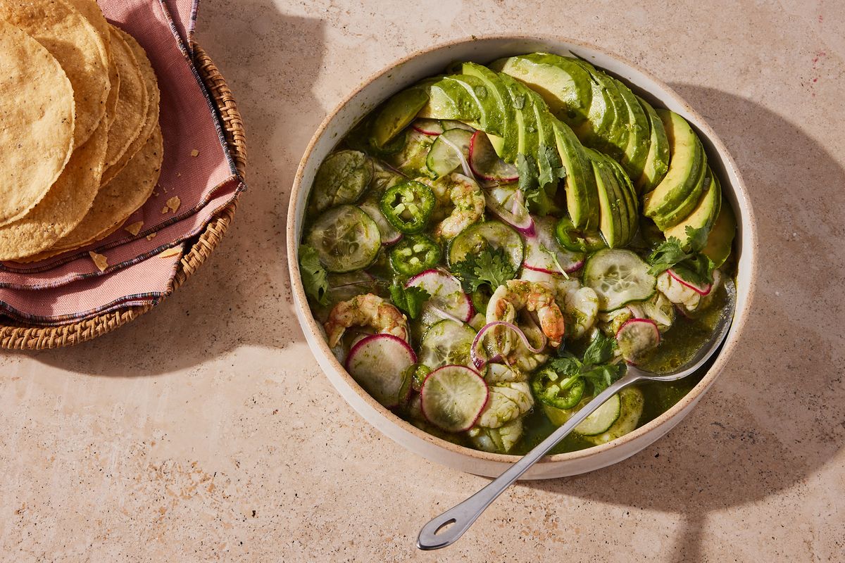 Scallop & Shrimp Aguachile | Recipe Cloud App