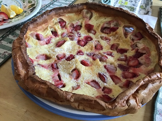 Strawberry Dutch Baby | Recipe Cloud App