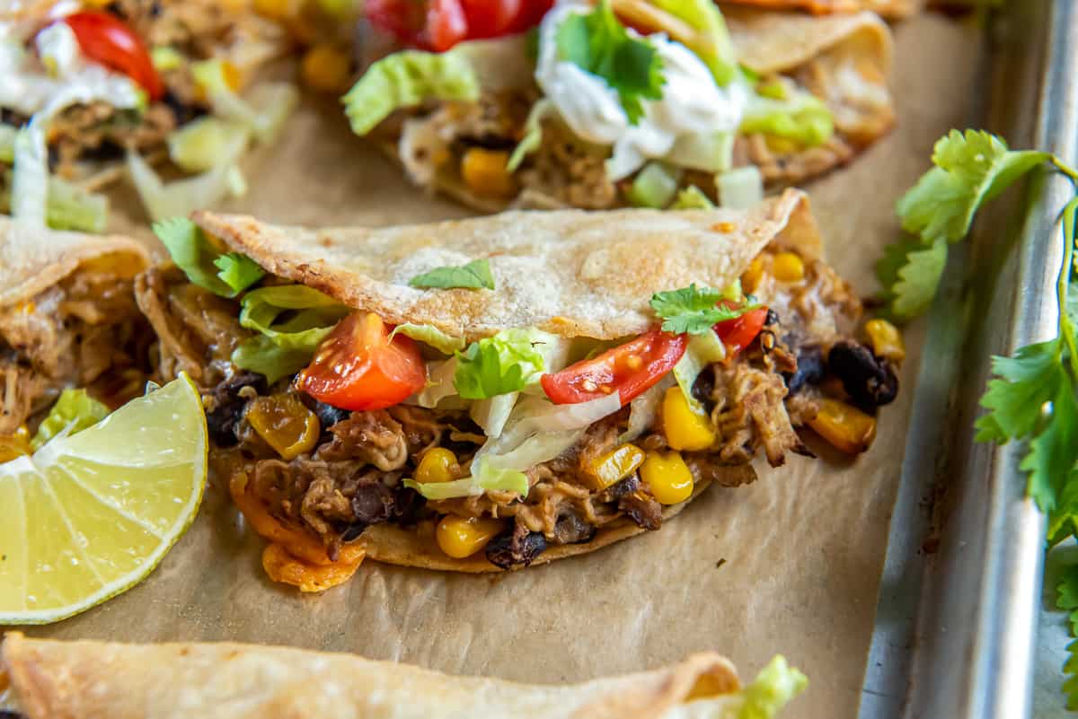 Tacos: Sheet Pan Chicken Tacos | Recipe Cloud App