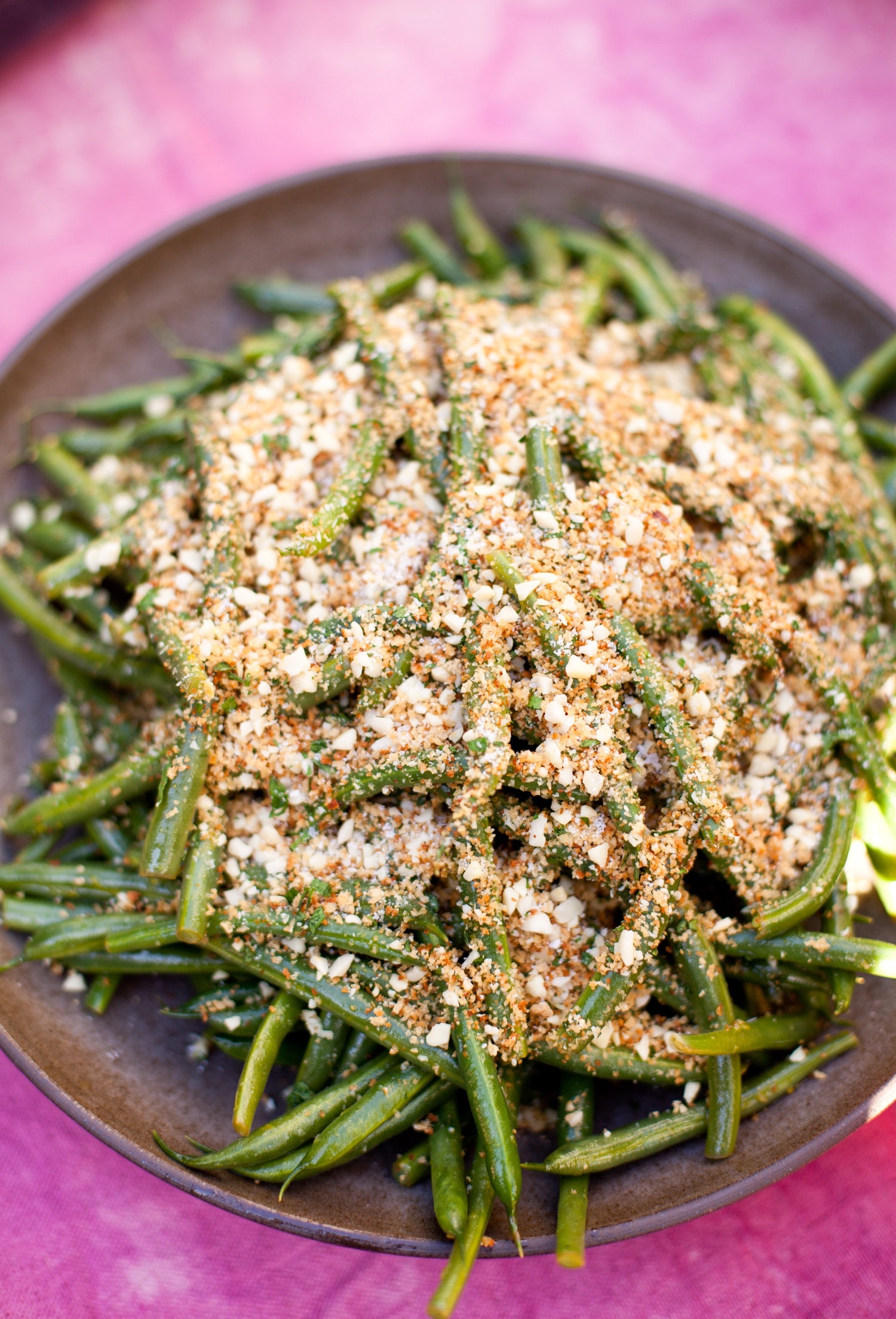 Lemony Green Beans With Almond Breadcrumbs | Recipe Cloud App