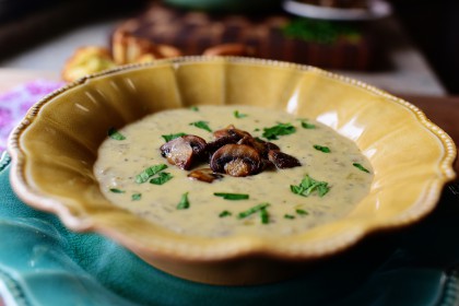 Creamy Mushroom Soup | Recipe Cloud App