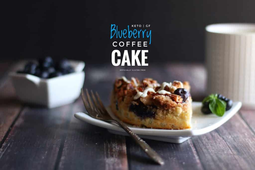 Keto Blueberry Pecan Coffee Cake | Recipe Cloud App