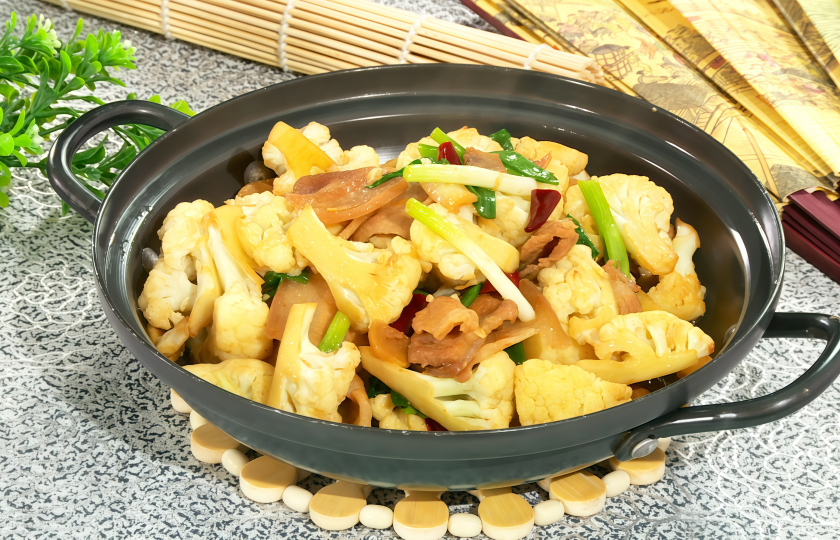 Chinese Dry Pot Cauliflower Recipe | Chinarecipes | Recipe Cloud App