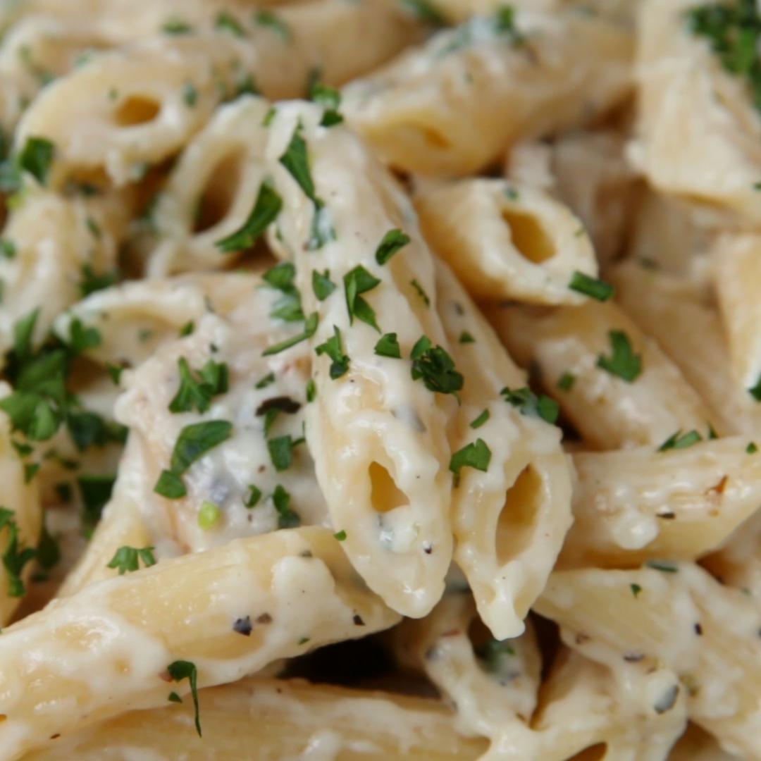 Chicken Alfredo Penne | Recipe Cloud App