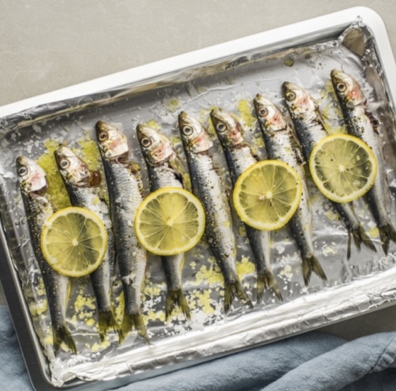 Sardines Simply Roasted | Recipe Cloud App