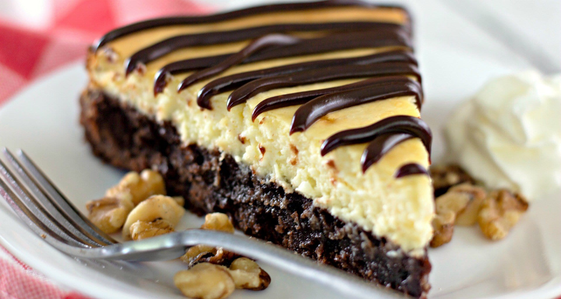 Rich Brownie Bottom Cheesecake - Homemade Brownie Cheesecake Recipe! | Recipe Cloud App