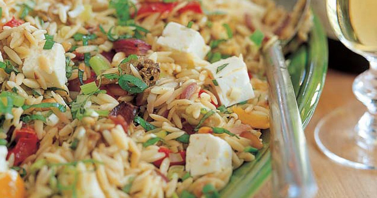 Orzo with Roasted Vegetables | Recipes | Recipe Cloud App