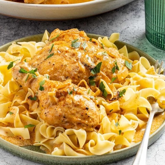 Hungarian Chicken Paprikash | Recipe Cloud App