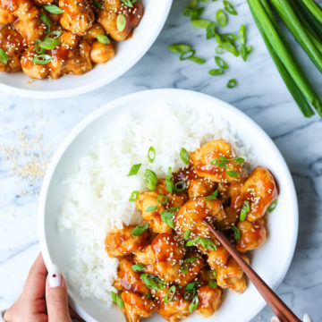 Orange Cauliflower Bowls | Recipe Cloud App