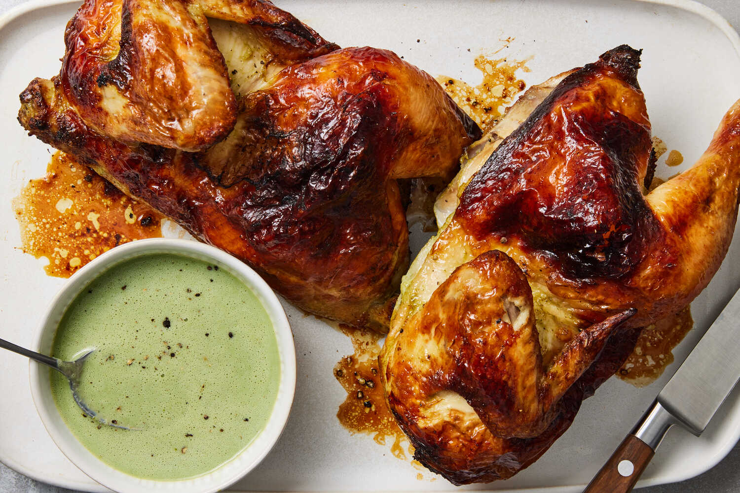 Green Goddess Roasted Chicken Recipe | Recipe Cloud App