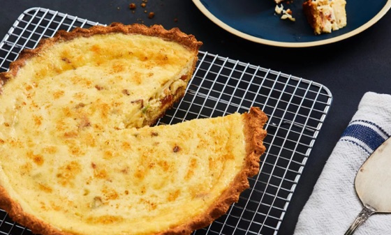 Keto Quiche Lorraine | Recipe Cloud App