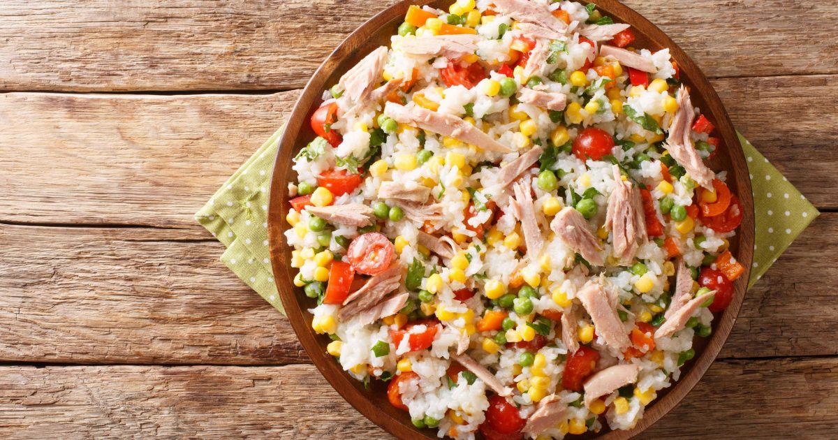 Healthy Tuna & Rice Recipe | Recipe Cloud App