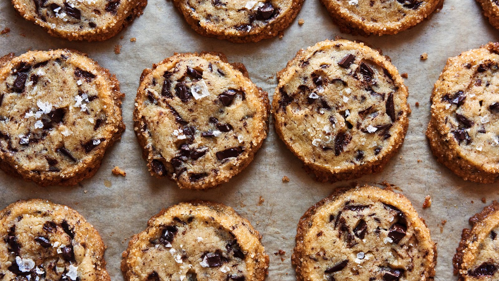 Salted Chocolate Chunk Shortbread Cookies | Recipe Cloud App