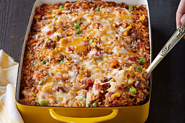 Home Recipes: Browse All of Our Recipes Mexican Beef & Rice Casserole Entire Family LOVES This! Fast