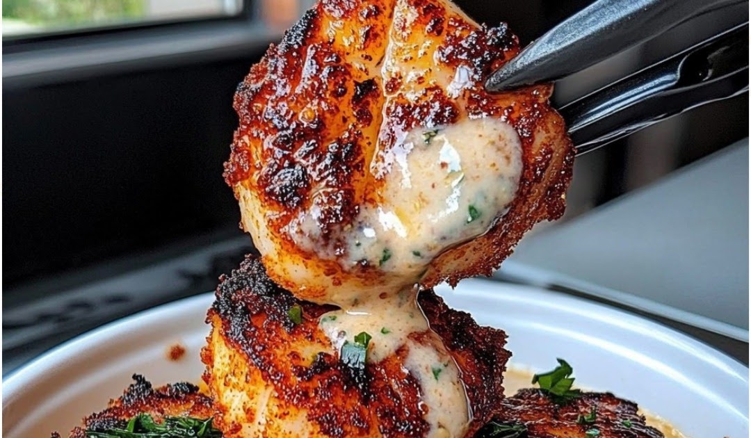 Scallops: Seared With Cajun Cream | Recipe Cloud App