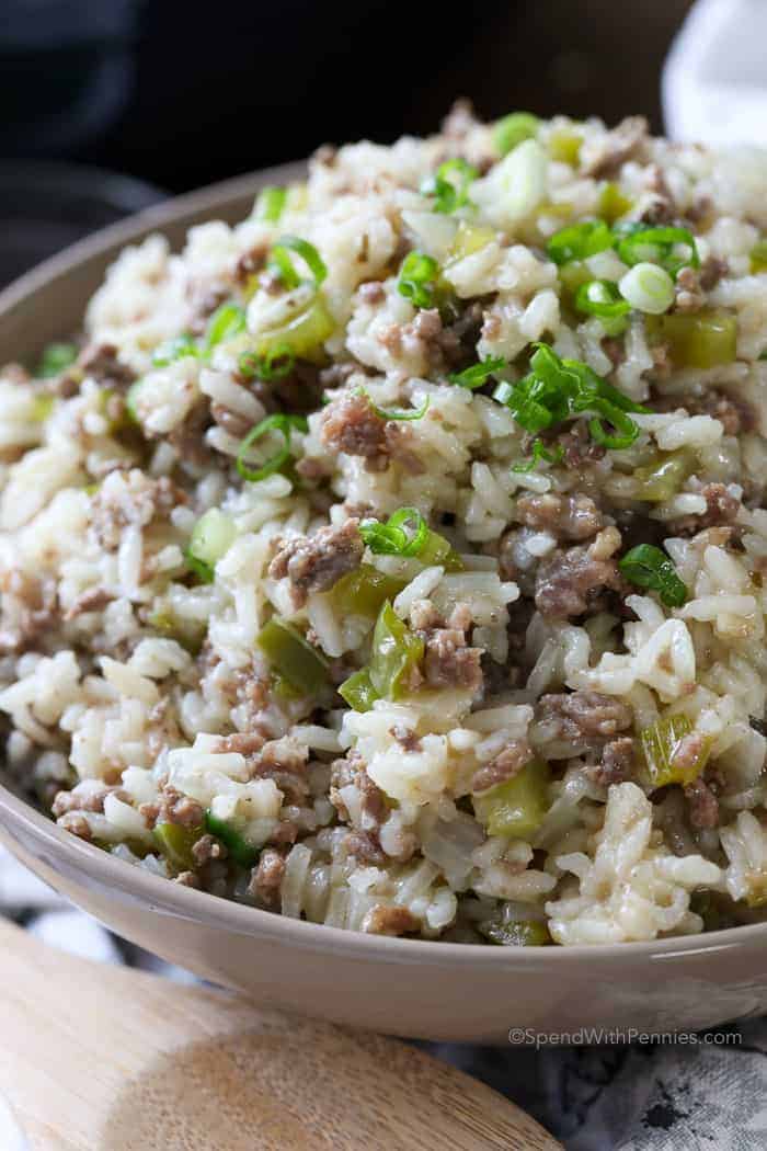 Rice: Dirty | Recipe Cloud App