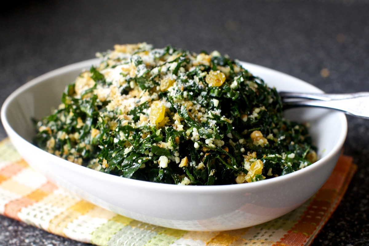 Kale Salad With Pecorino And Walnuts | Recipe Cloud App