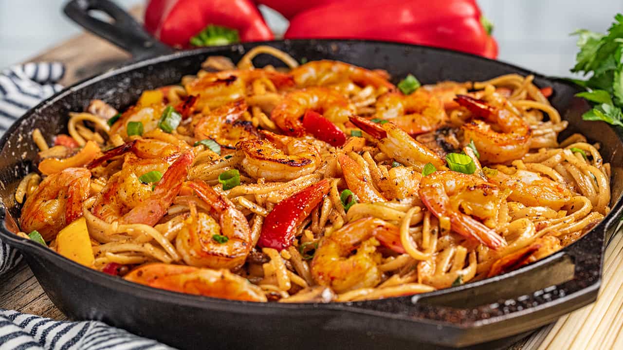 Linguini: Creamy Cajun Shrimp Pasta | Recipe Cloud App