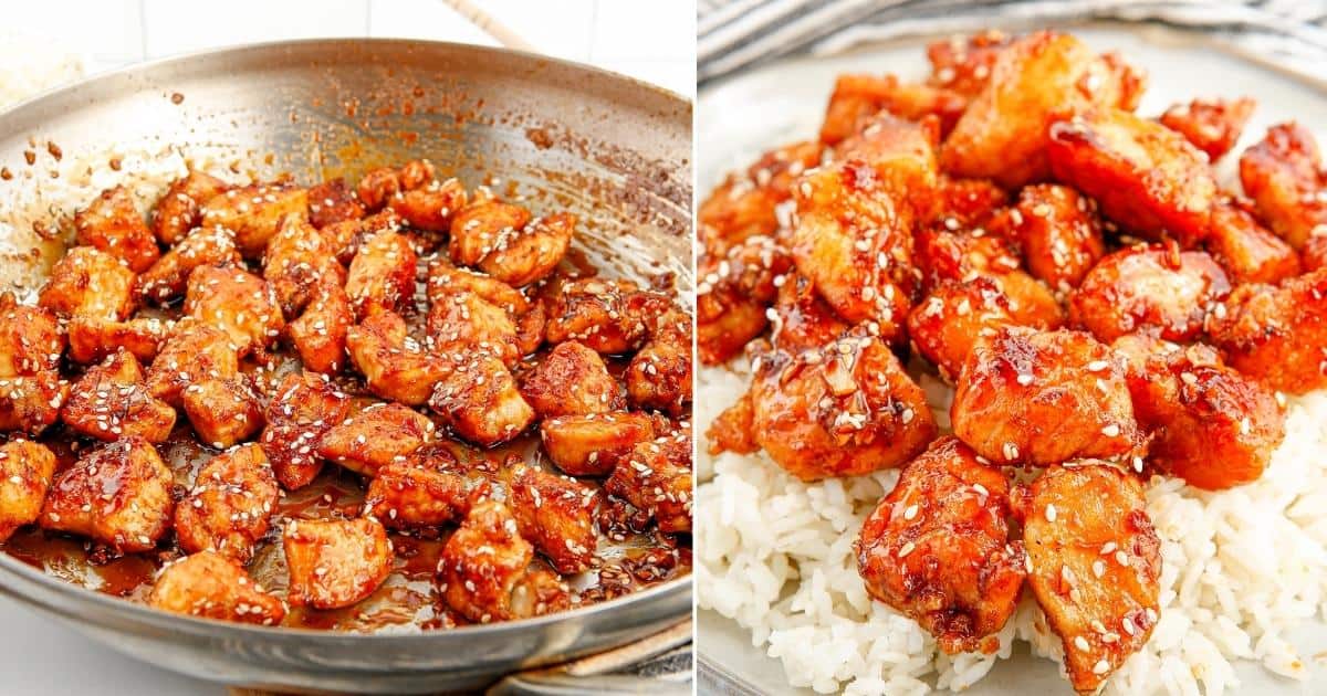 Easy One-Pot Honey Sesame Chicken | Recipe Cloud App