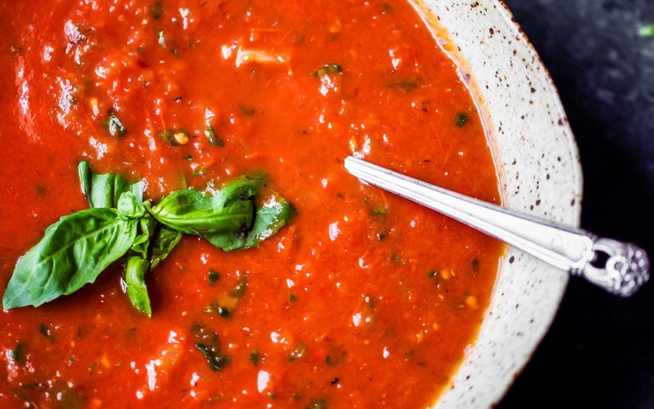 Soup: Roasted Tomato Basil Soup | Recipe Cloud App