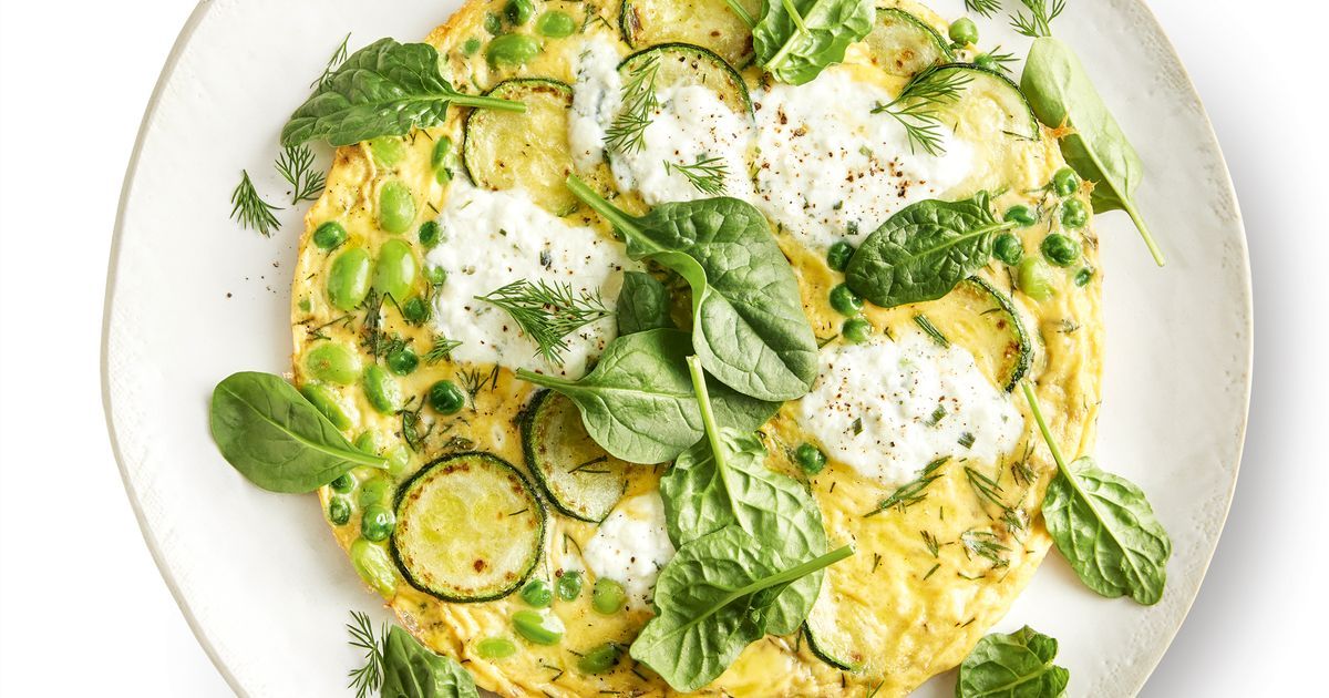 Quick Veg & Cheese Frittata | Recipe Cloud App