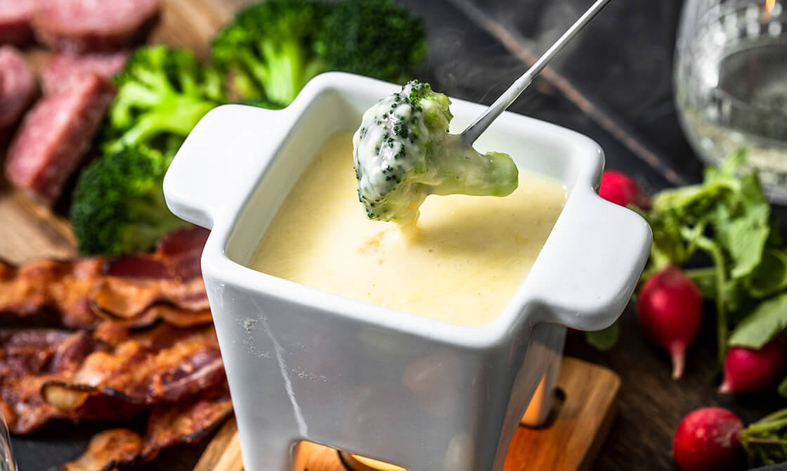 Keto Cheese Fondue | Recipe Cloud App