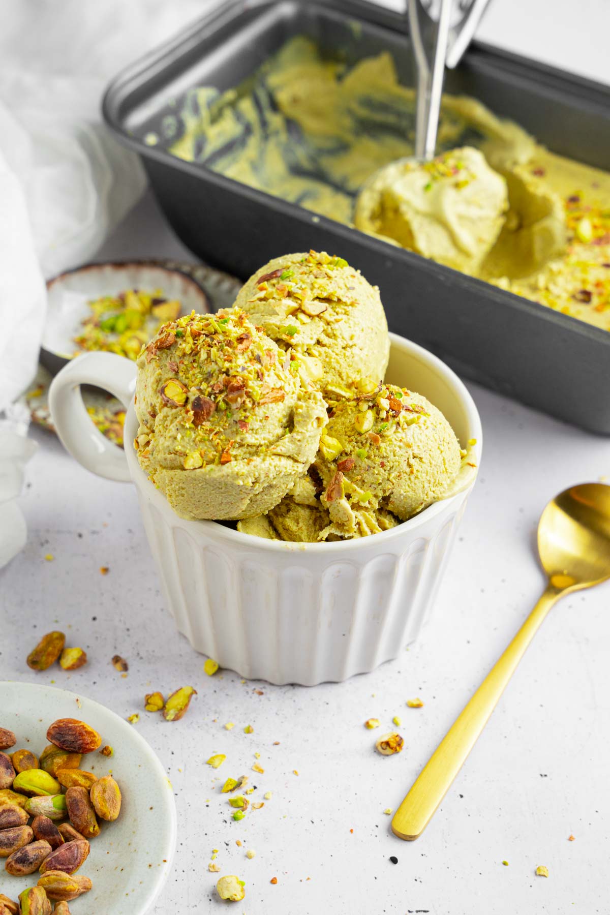 Vegan Pistachio Ice Cream | Recipe Cloud App