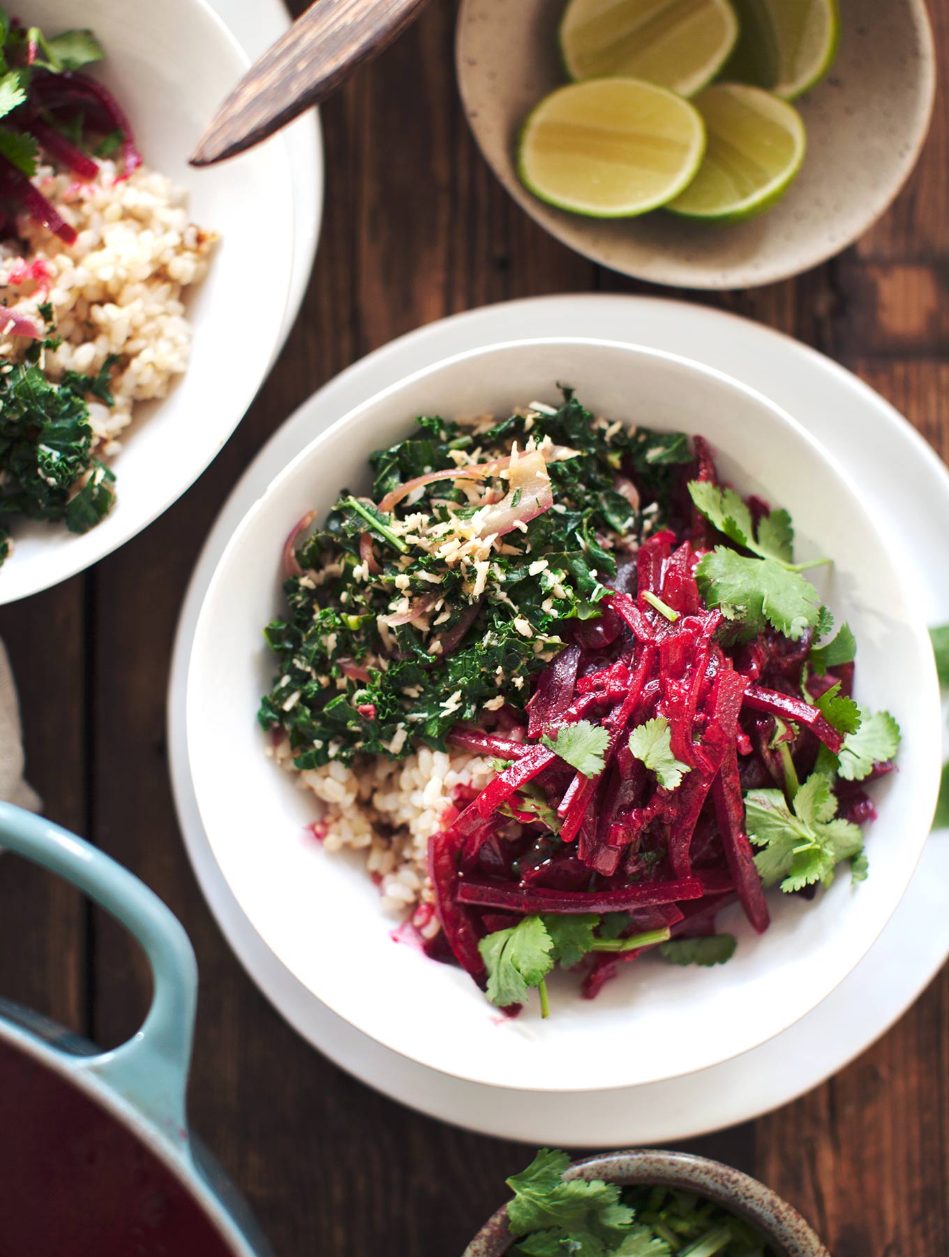 Sri Lankan Beetroot Curry & Kale Mallung - My New Roots | Recipe Cloud App