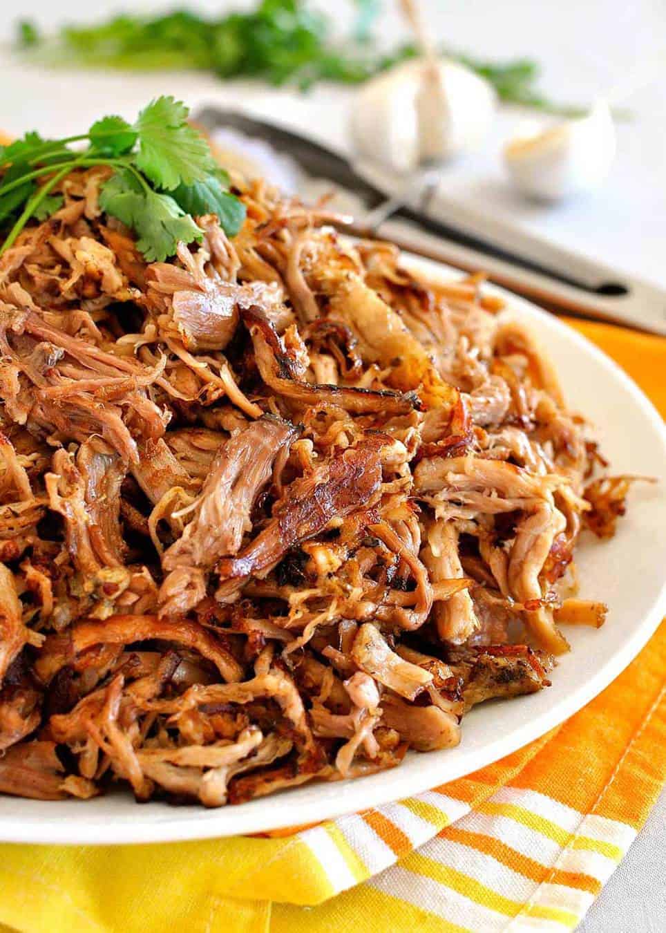 Pork Butt: Carnitas Slow Cooker Pulled Pork | Recipe Cloud App