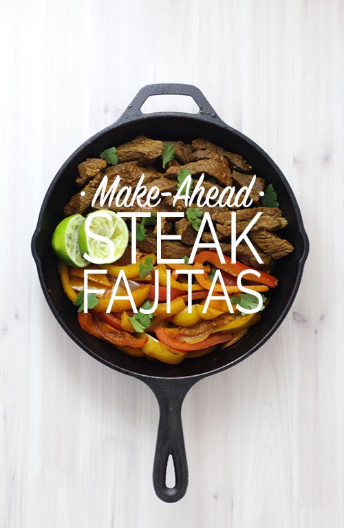 Make-Ahead Steak Fajitas | Recipe Cloud App