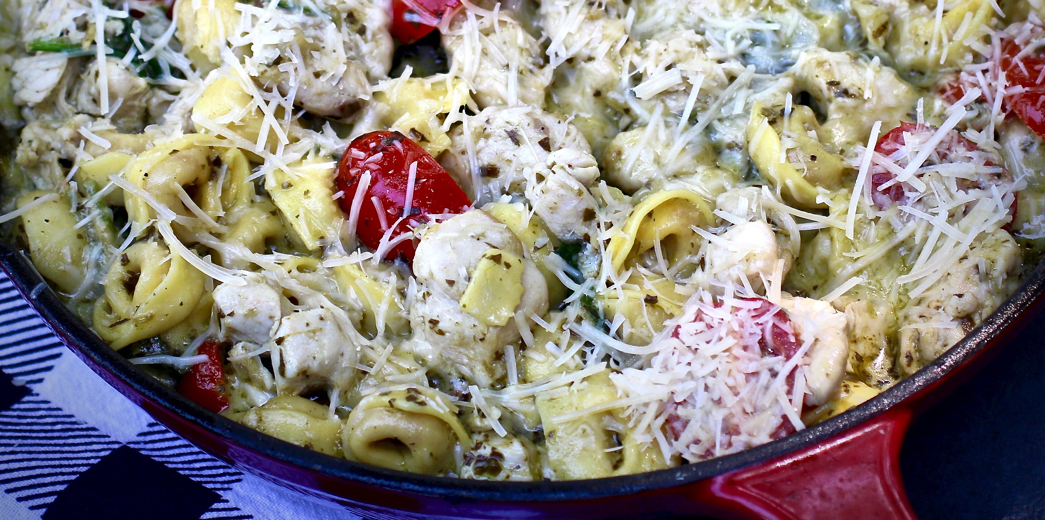 Tortellini: Chicken Pesto Skillet | Recipe Cloud App
