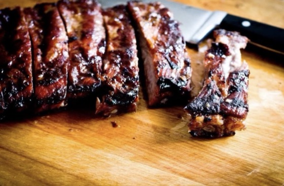 Smoky And Spicy Apricot-Glazed Barbecue Ribs Recipe | Recipe Cloud App