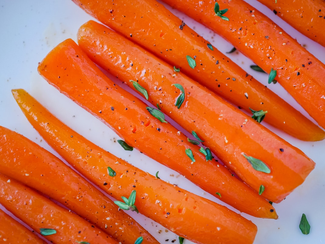 Maple Bourbon Sous Vide Carrots | Recipe Cloud App
