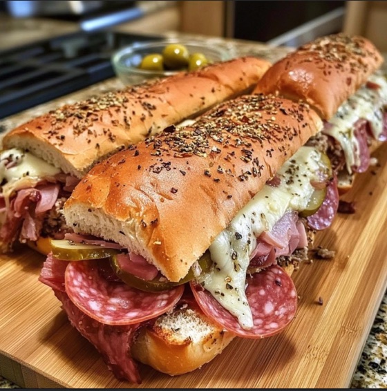 Sandwich : Baked Italian Sub | Recipe Cloud App