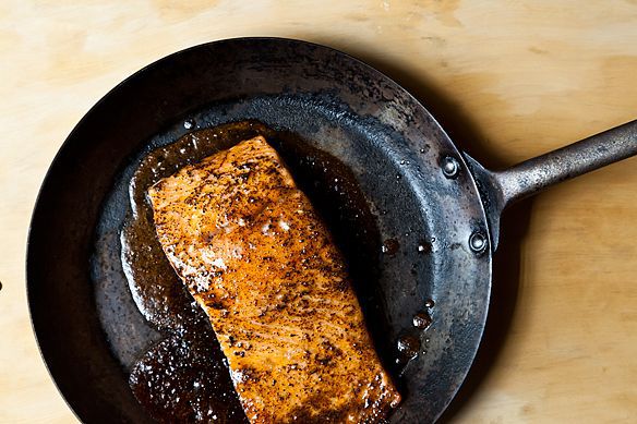 Maple-Cardamom Glazed Salmon | Recipe Cloud App