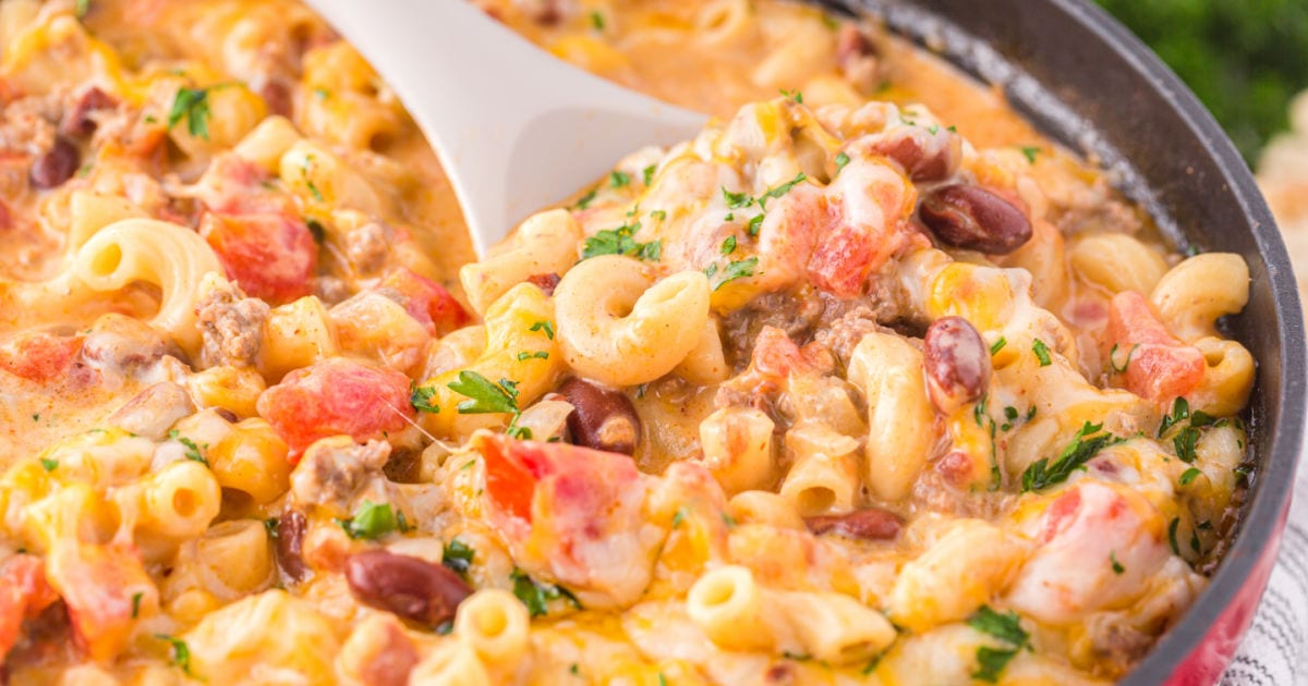 One-Pot Chili Mac | Recipe Cloud App