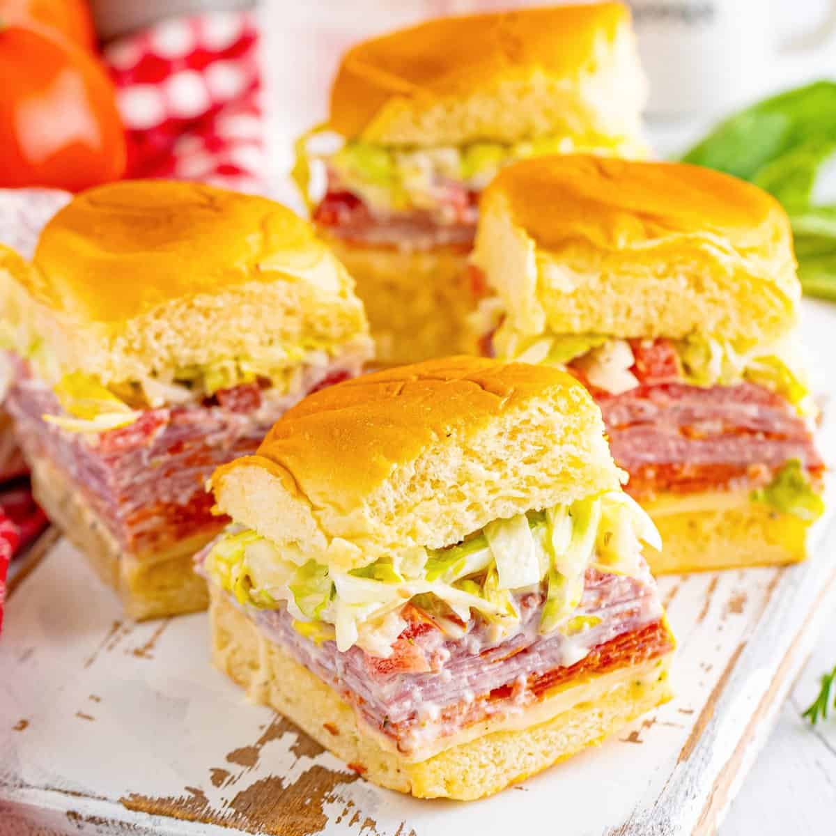Sliders: Italian | Recipe Cloud App