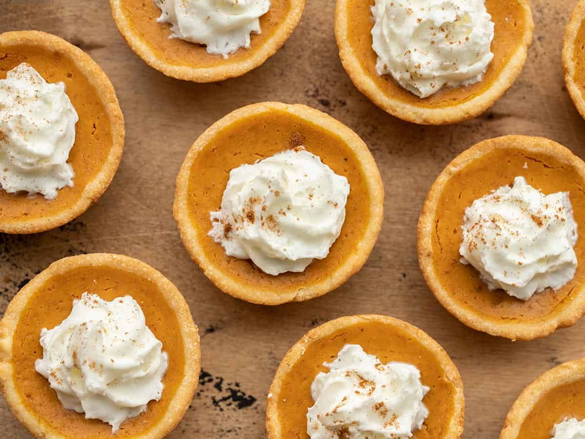 Mini Pumpkin Pies | Recipe Cloud App
