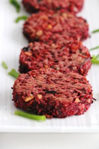 Beet And Wild Rice Burgers | Savormania | Recipe Cloud App