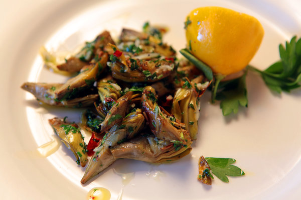 Pan-Roasted Baby Artichokes | Recipe Cloud App