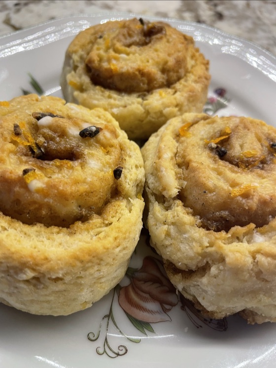Quick Cardamom Rolls with Orange Glaze | Recipe Cloud App