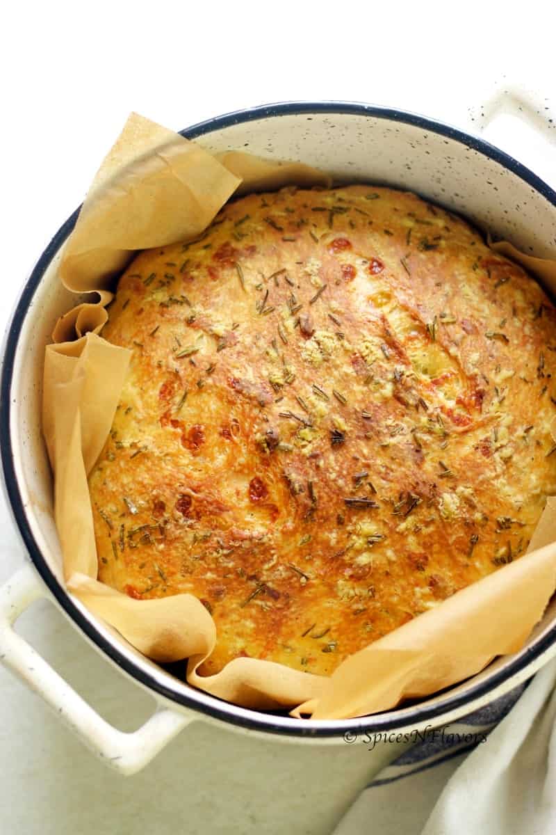 Instant Pot No Knead Bread | Recipe Cloud App