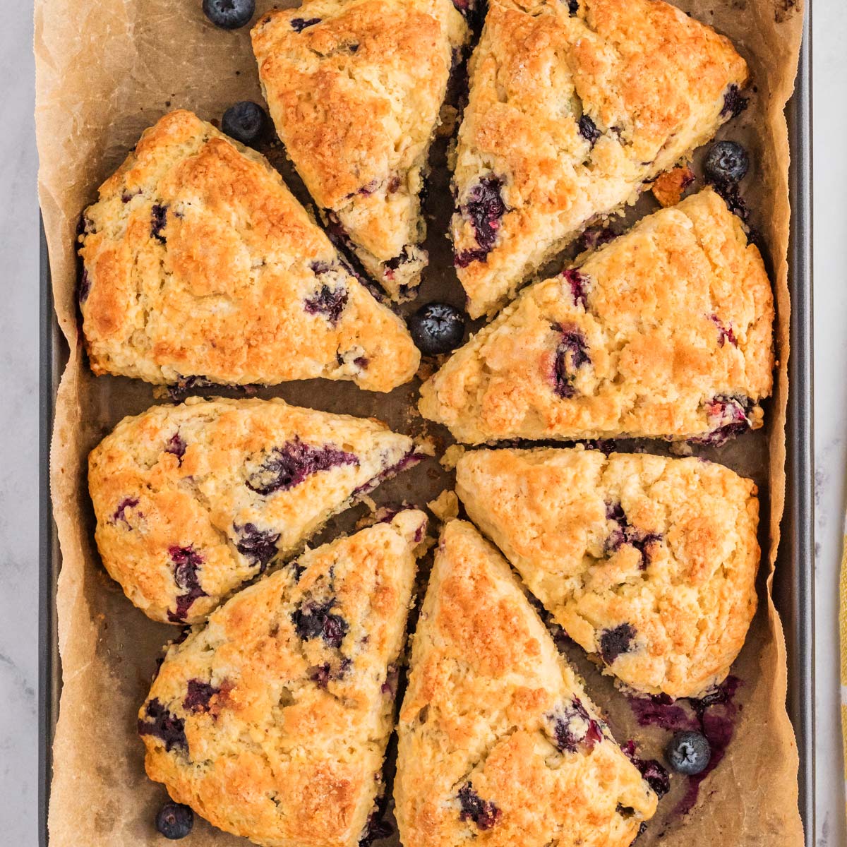 My Favorite Buttermilk Blueberry Scones | Recipe Cloud App