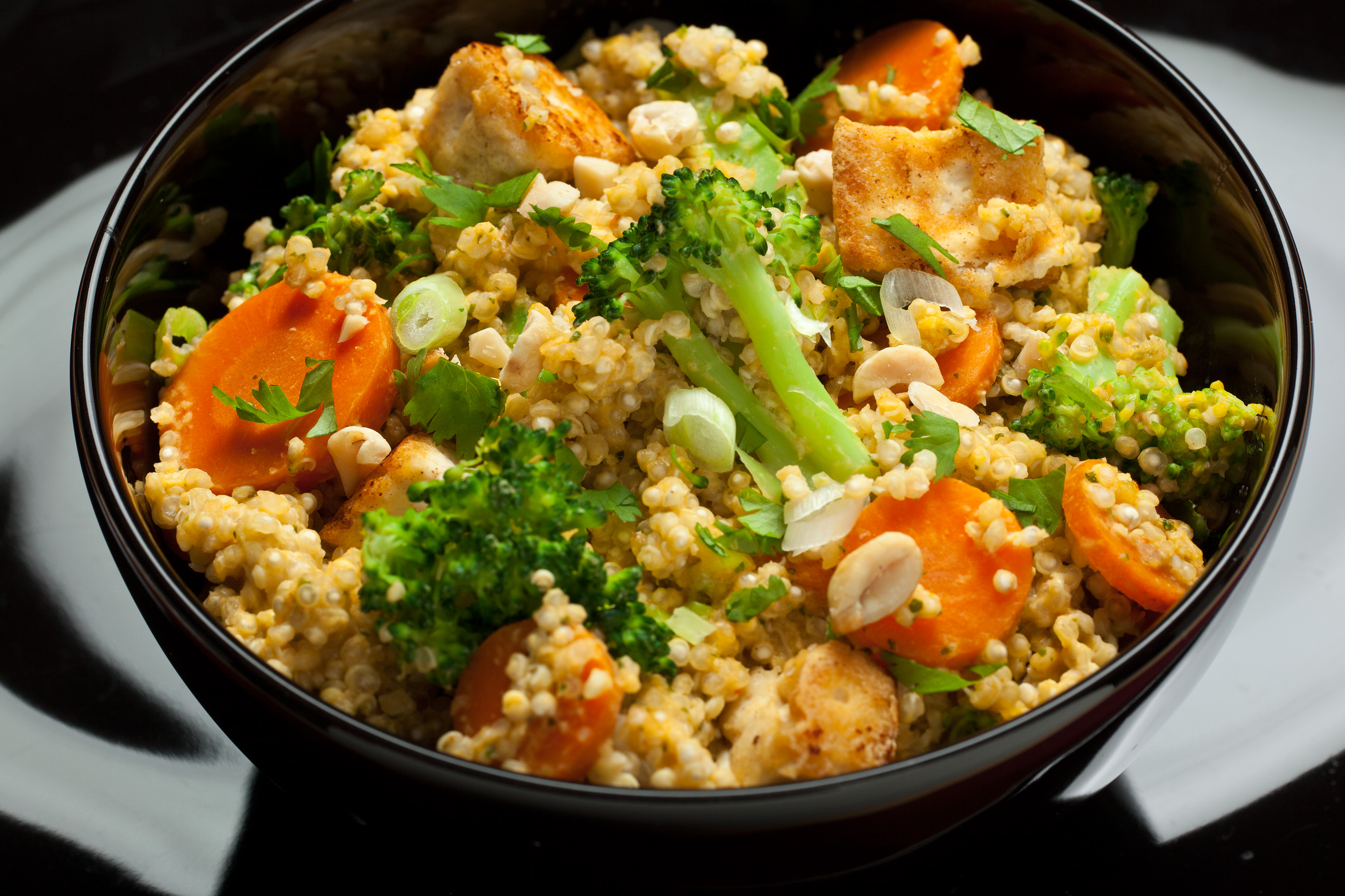 Spicy Thai Coconut Quinoa | Recipe Cloud App