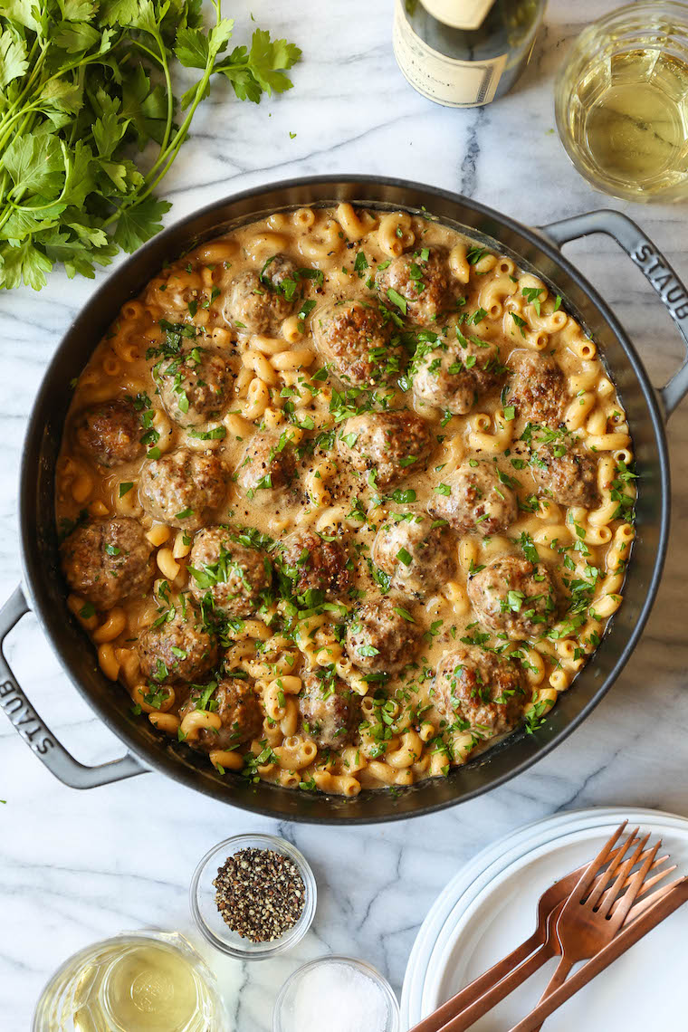 Swedish Meatball Pasta | Recipe Cloud App