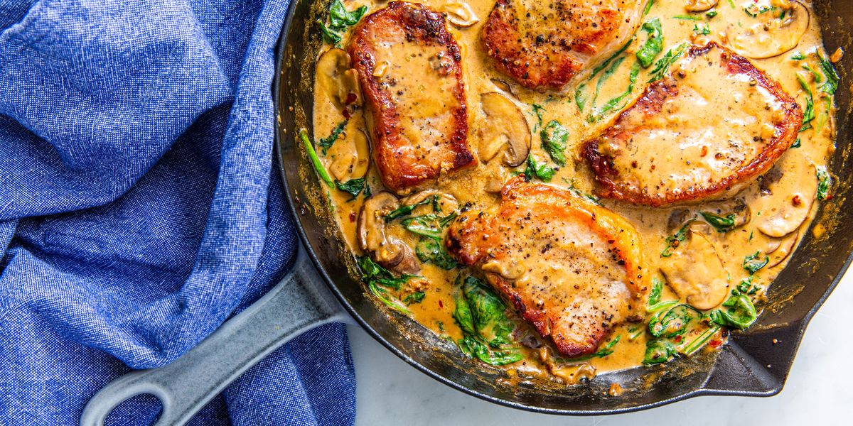 Creamy Keto Pork Chops | Recipe Cloud App